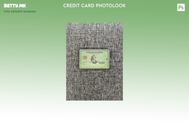 модерен стил САД Масачусетс радиус банка AMEX зелена карта photolook пред шаблон